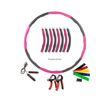 Factory price wholesale can be customized hula ring rope skipping grip resistance band 4 in 1 sports set